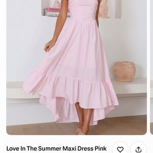 Pink Maxi Dress